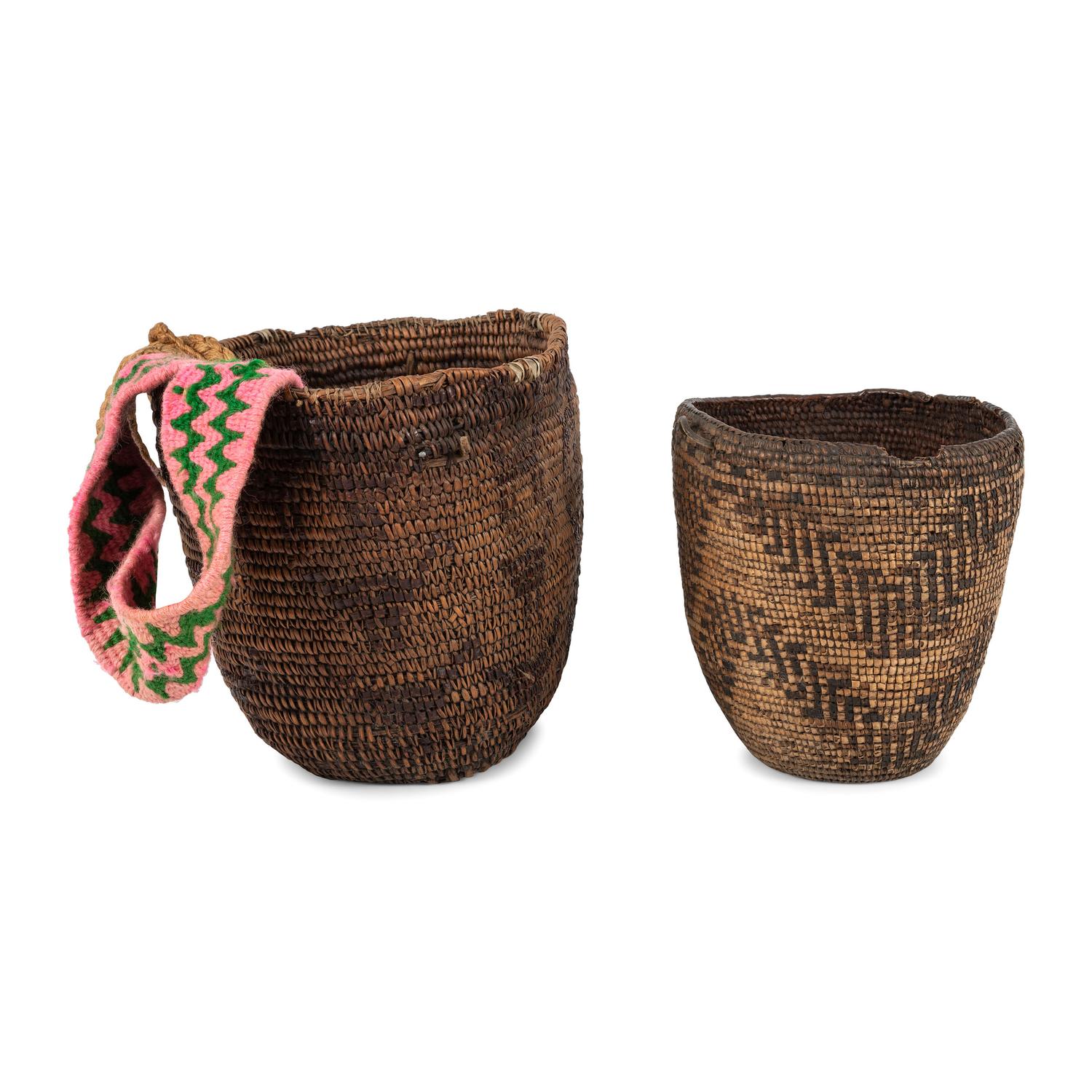 Klickitat Imbricated Burden Baskets