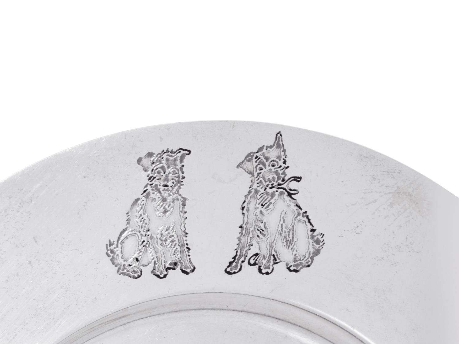 Ten American Silver Children's Table Articles