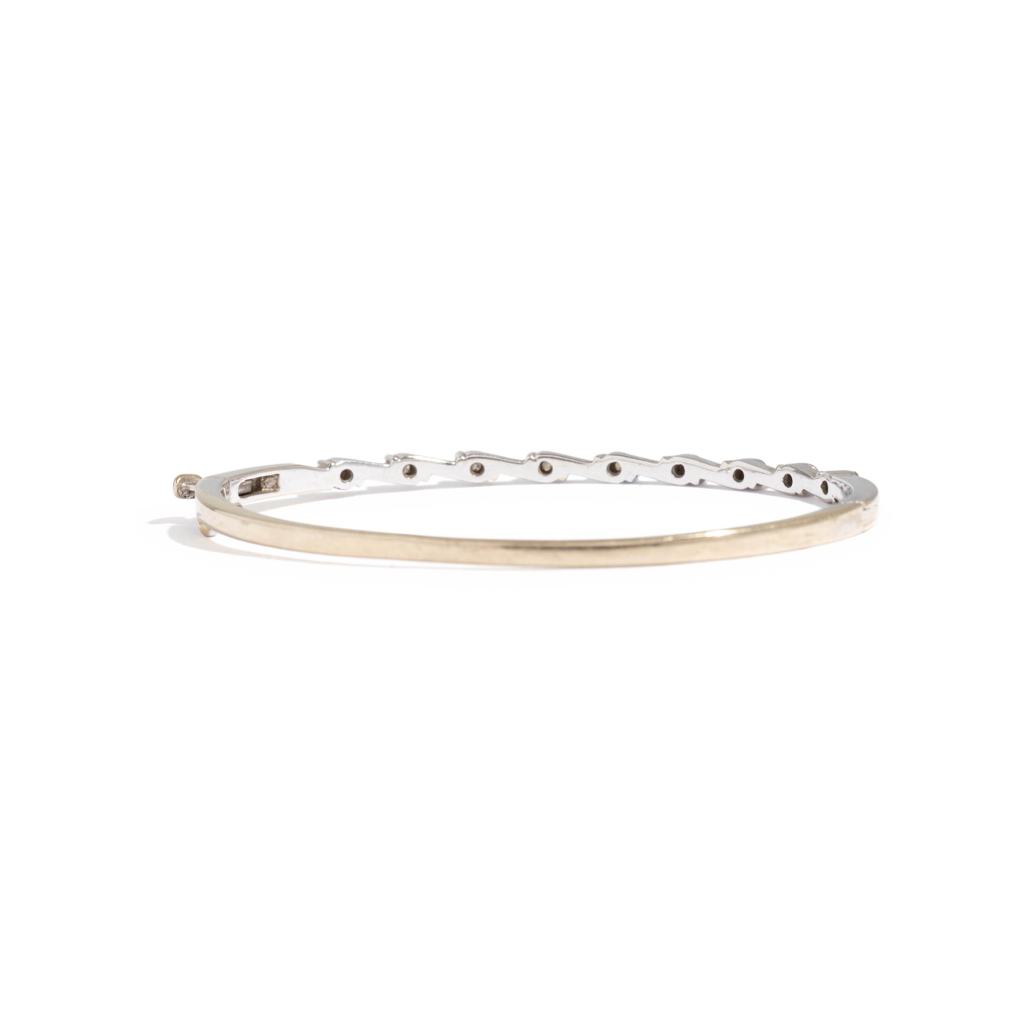 DIAMOND BANGLE BRACELET