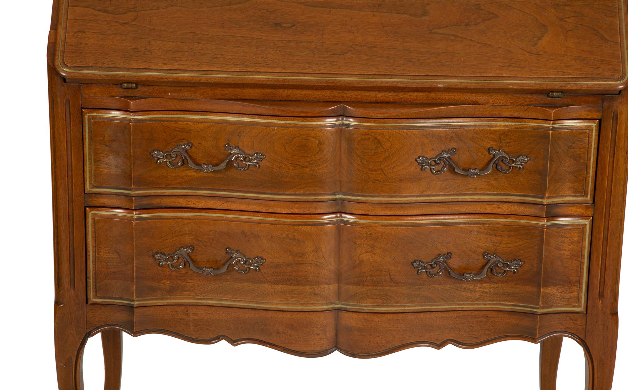 A Louis XV Style Provincial Secretary Bookcase