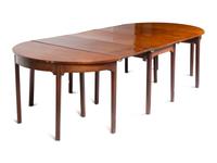 A George III Style Mahogany Dining Table