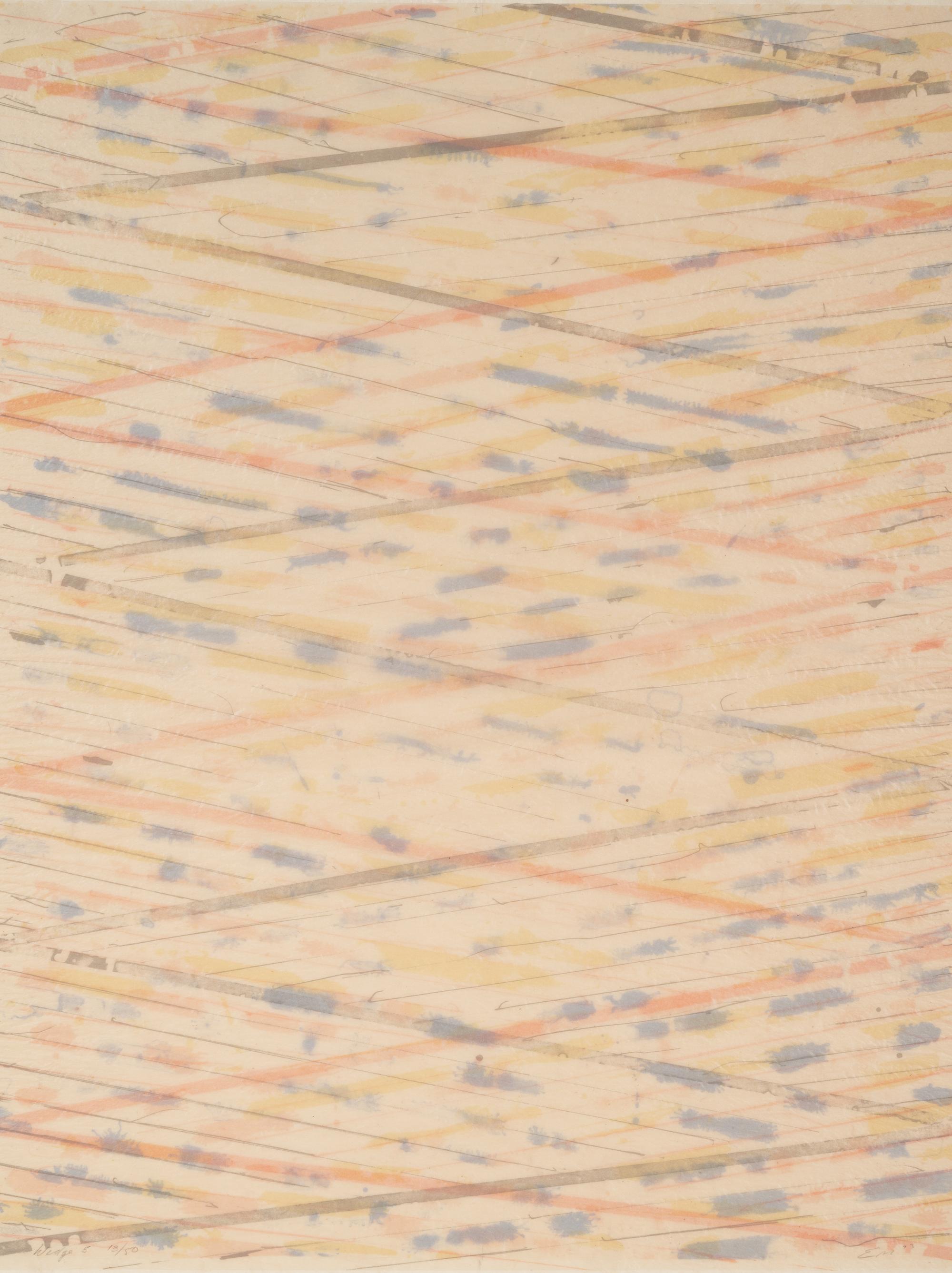 Wedge #5 and Wedge #6 (Two Works from Broken Wedge Series)