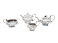 Four Georgian Silver Hollowware Articles