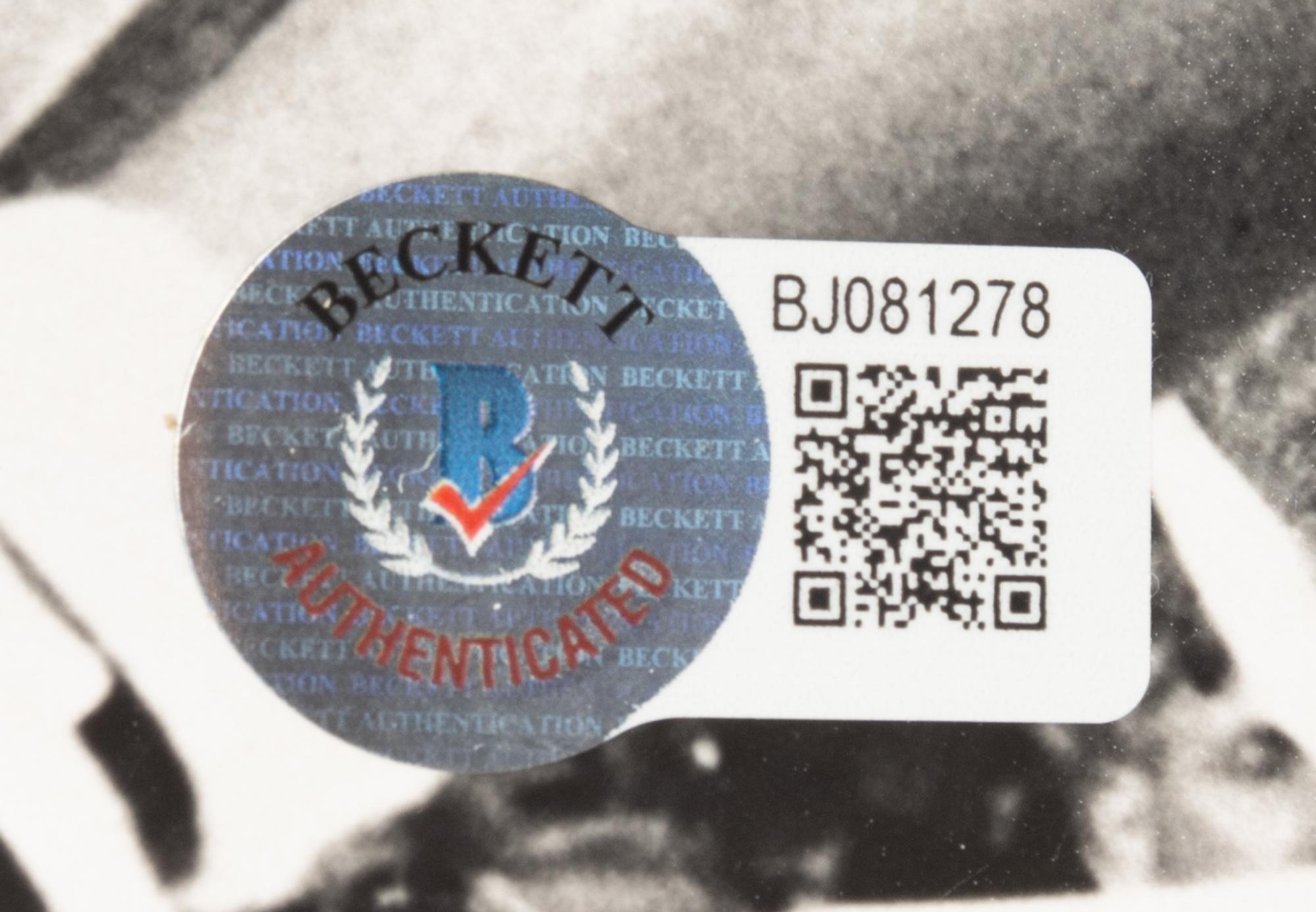 A Group of Signed Autograph Boxing Items (Beckett Authentication Services Holograms)