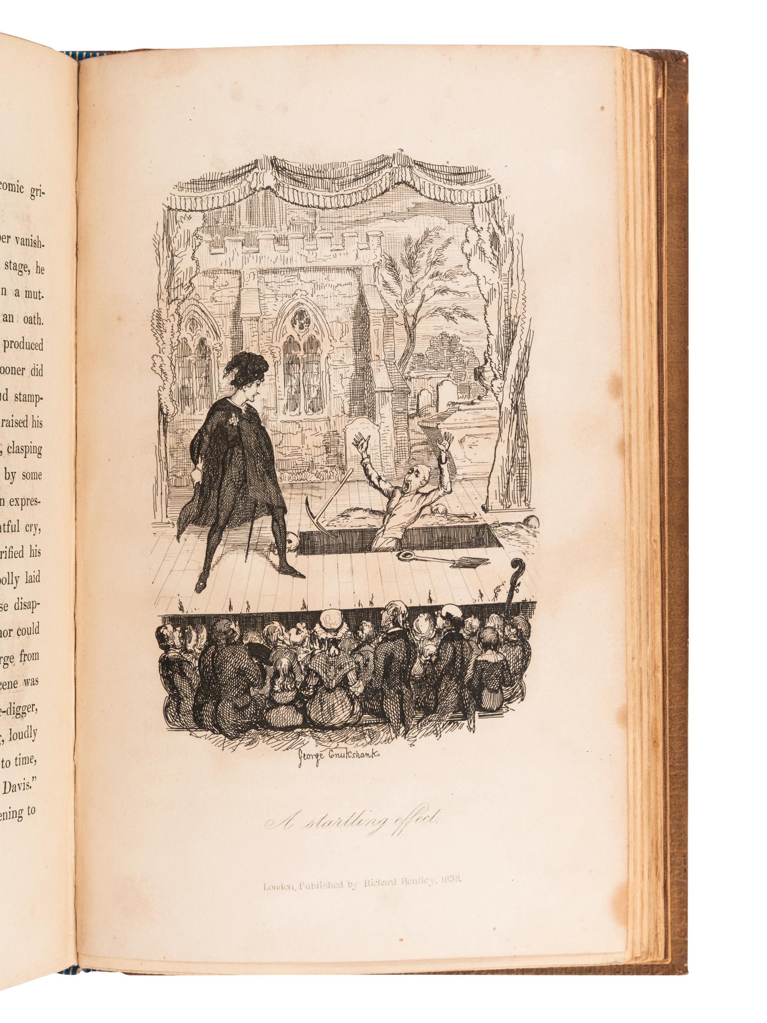 DICKENS, Charles (1812-1870). Pictures From Italy . London: Bradbury & Evans for the Author, 1846.