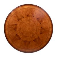 An Edwardian Inlaid and Veneered Center Table