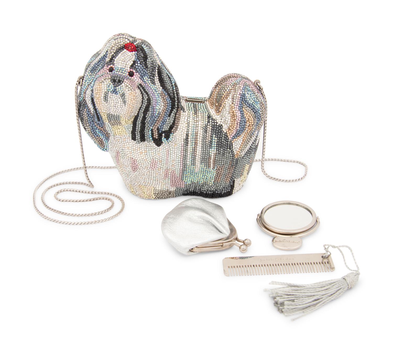 Judith Leiber Shih Tzu Minaudière