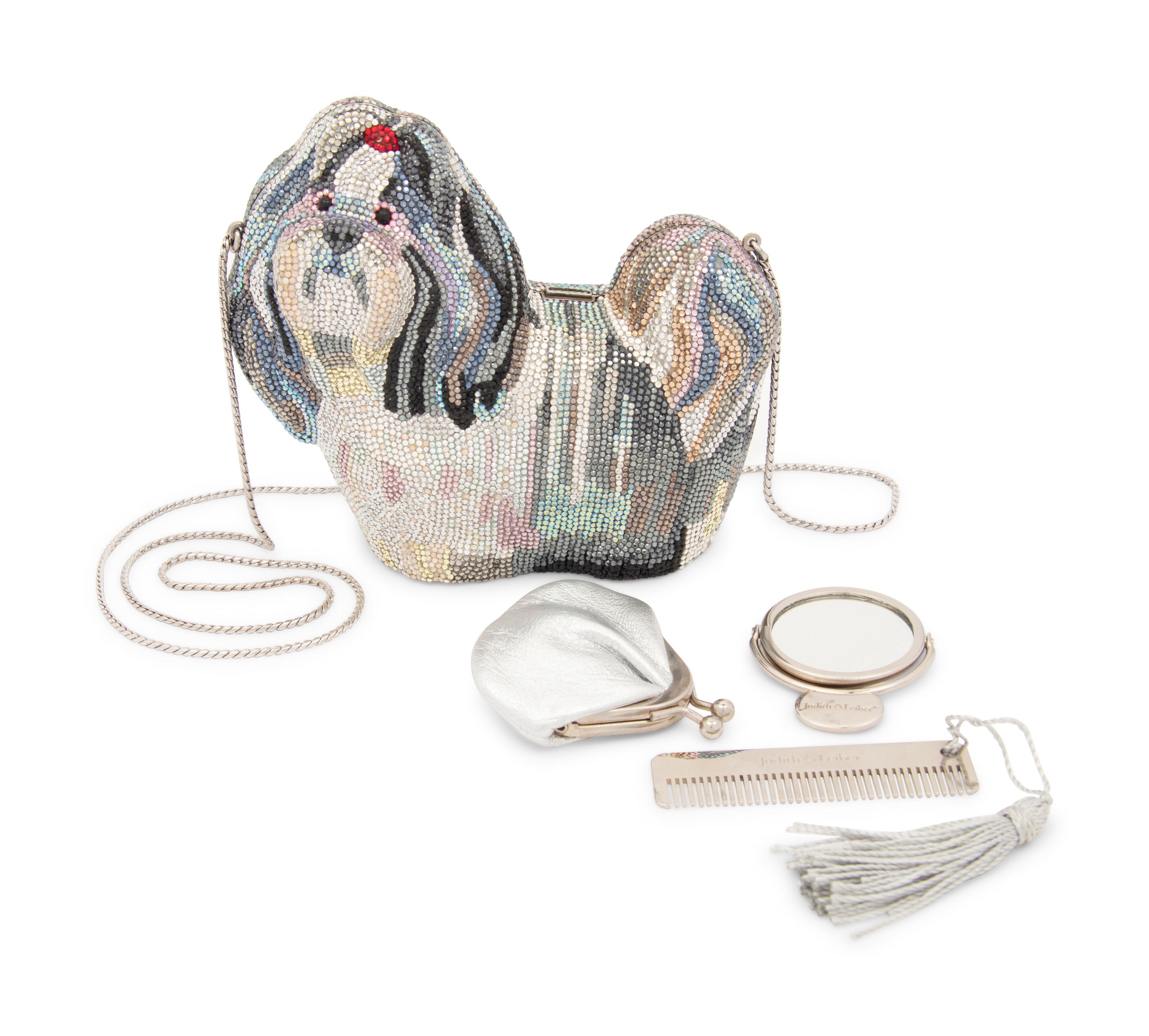 Judith Leiber Shih Tzu Minaudière