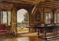Interior Scenes (a pair of works)