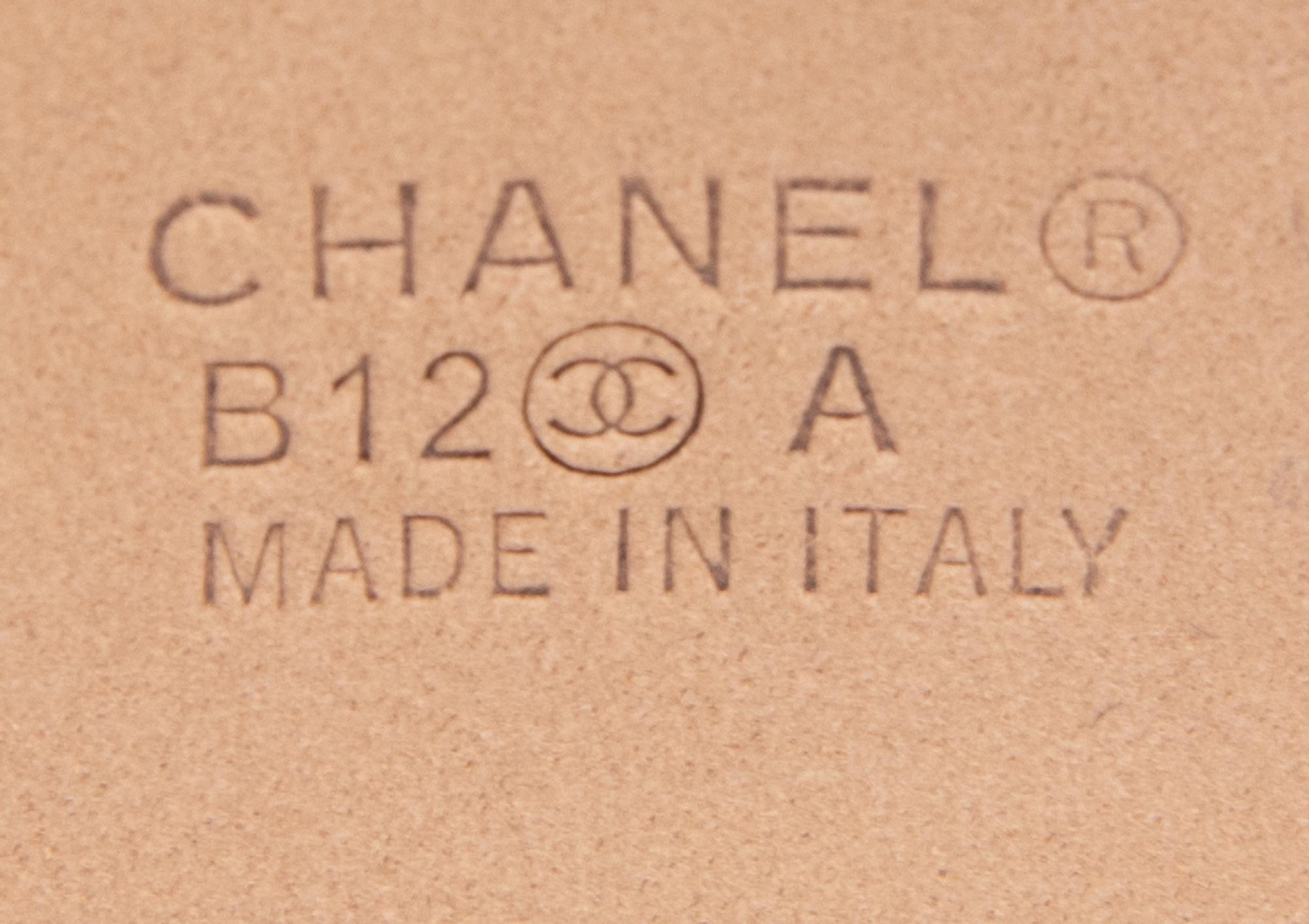 Chanel, Quilted Leather CC Buckle Belt