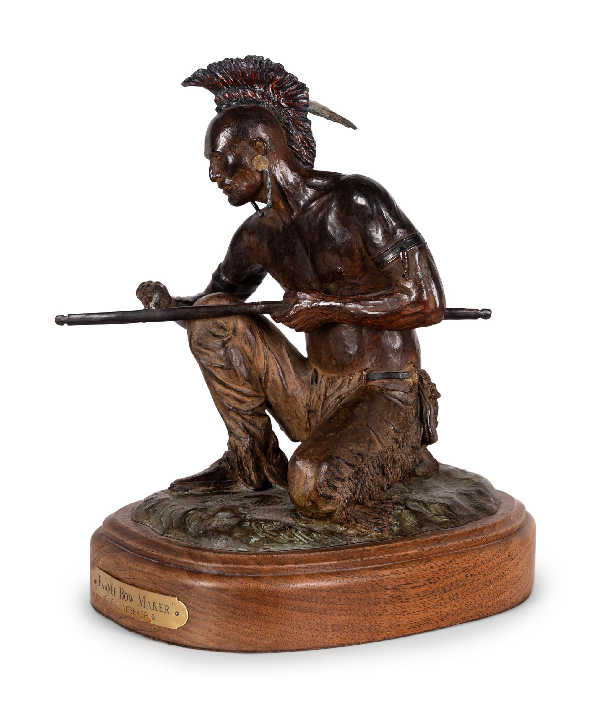 Pawnee Bow Maker , edition 10/30