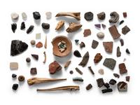 Collection of Prehistoric and Spanish Colonial Artifacts, found at San Lazaro Pueblo