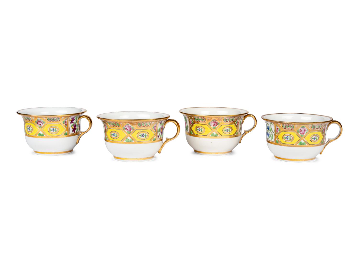 A Coalport Church Gresley Porcelain Service