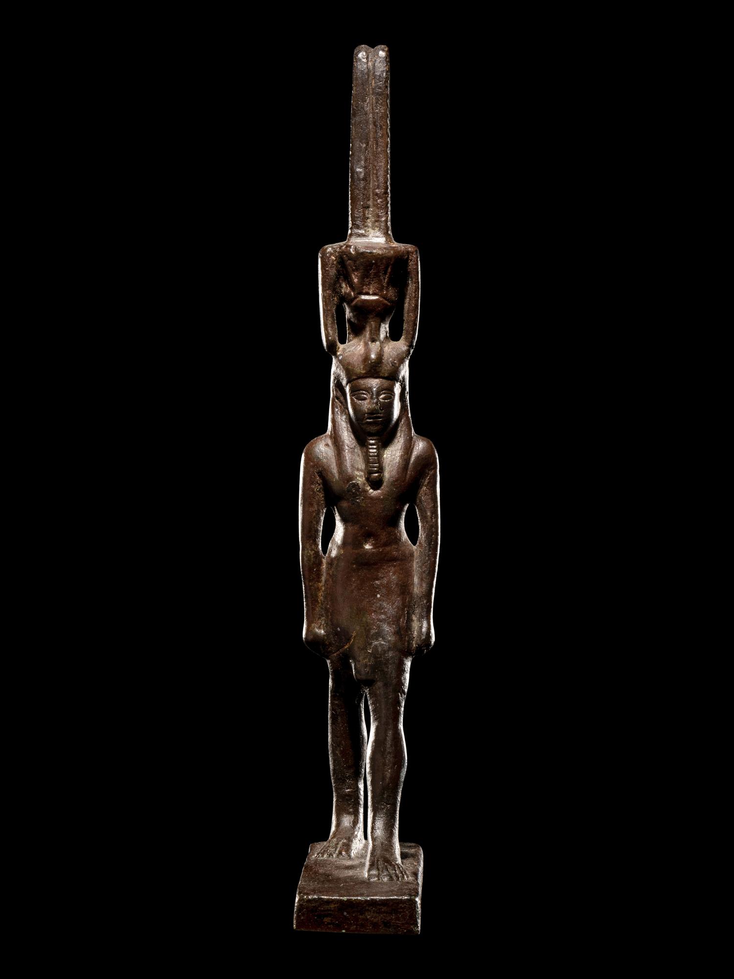 An Egyptian Bronze Nefertum