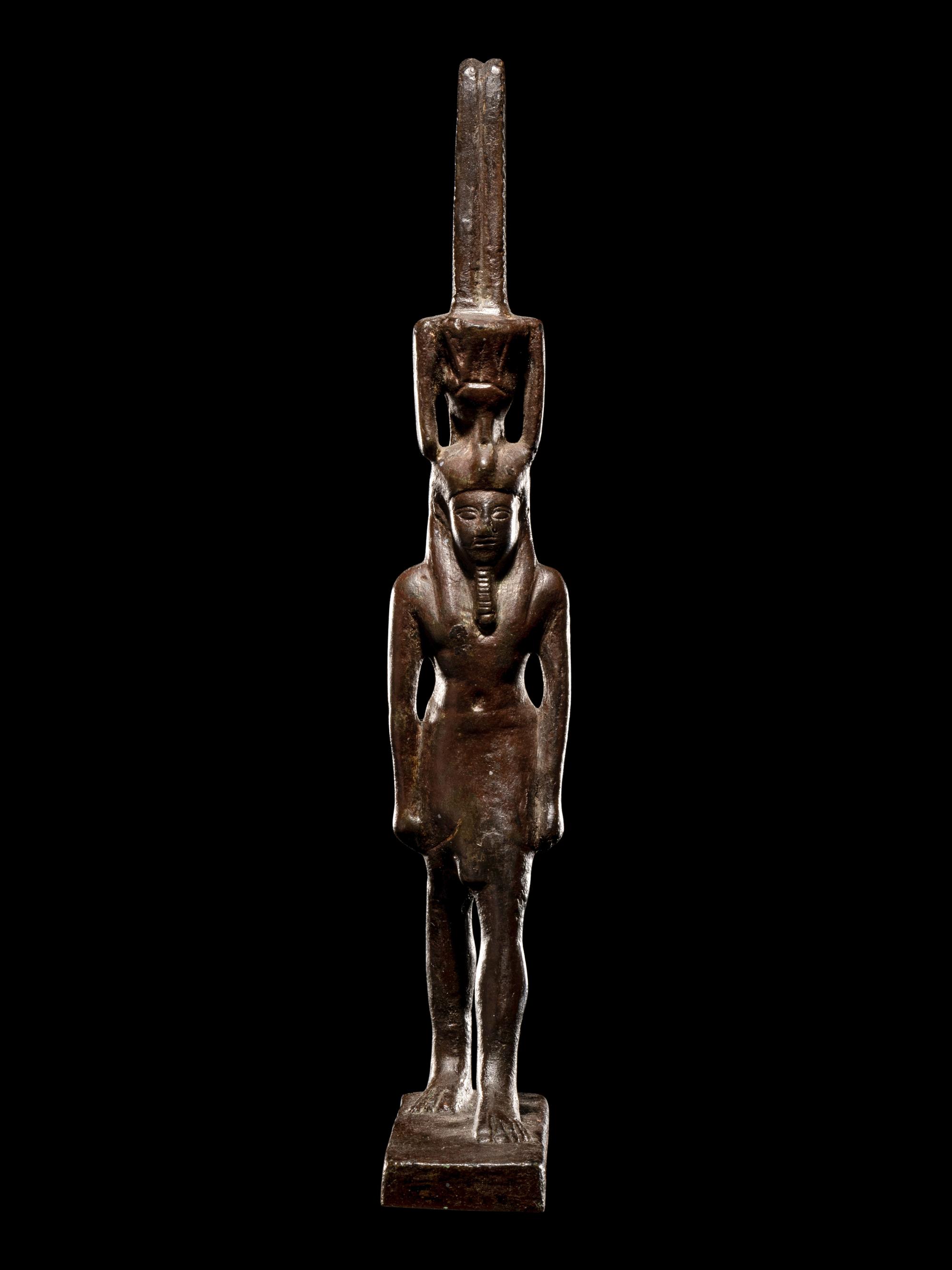 An Egyptian Bronze Nefertum