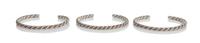 A Carinated Navajo Cuff Bracelet First: length 5 1/2 x opening 3/4 x width 3/8 inches.