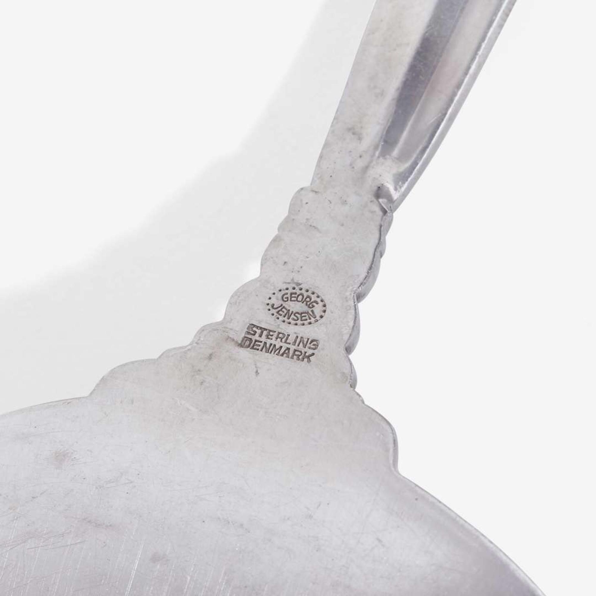 Johan Rohde (Danish, 1856-1935) An Expanded Sterling Flatware Service for Twenty-Four in the "Acanthus" Pattern, Georg Jensen, Denmark, designed 1917, the present lot late 20th century