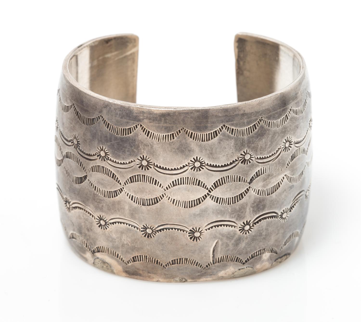 A Silver Cuff Bracelet, 70.85 dwts.