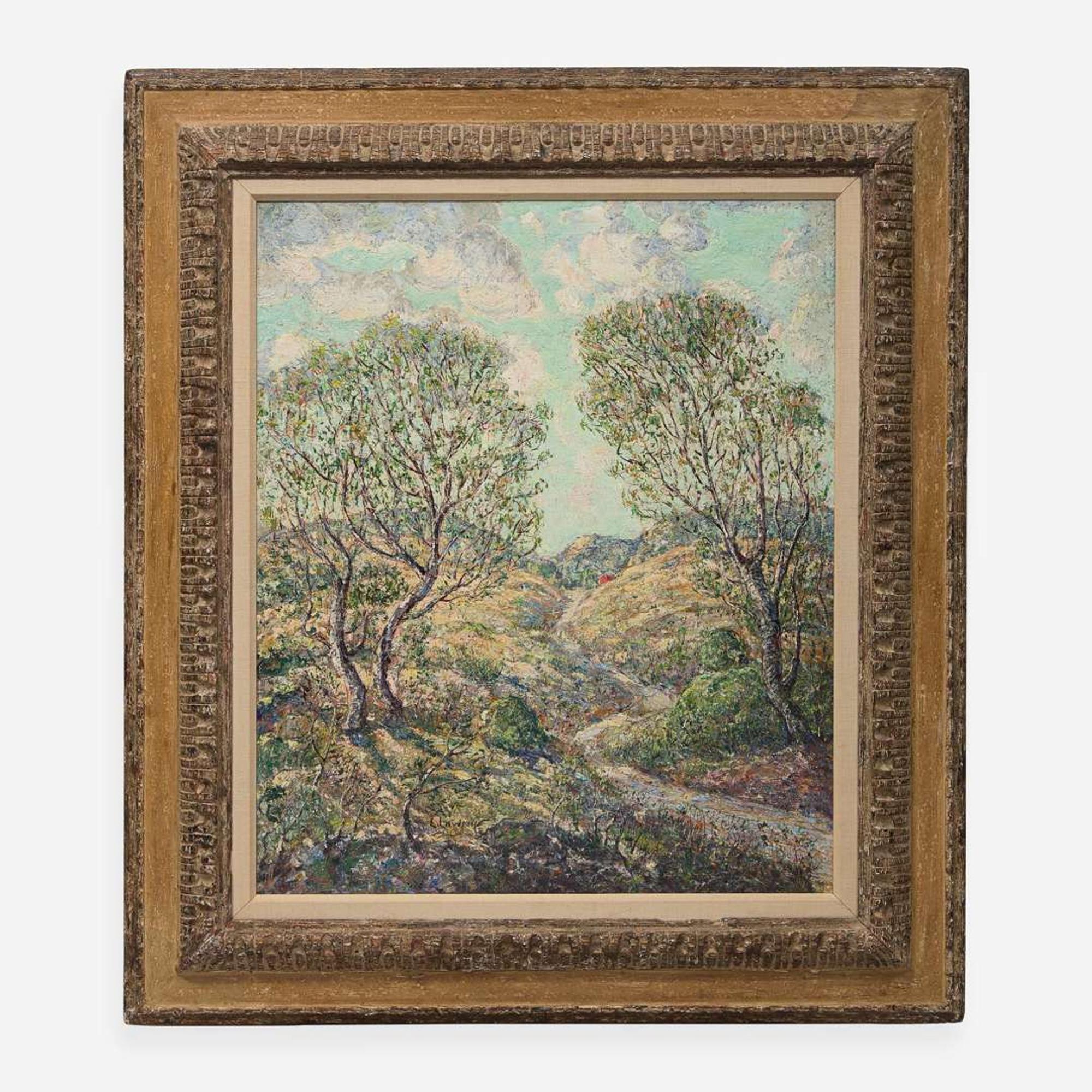 Ernest Lawson (American 1873-1939) Spring in the Berkshires