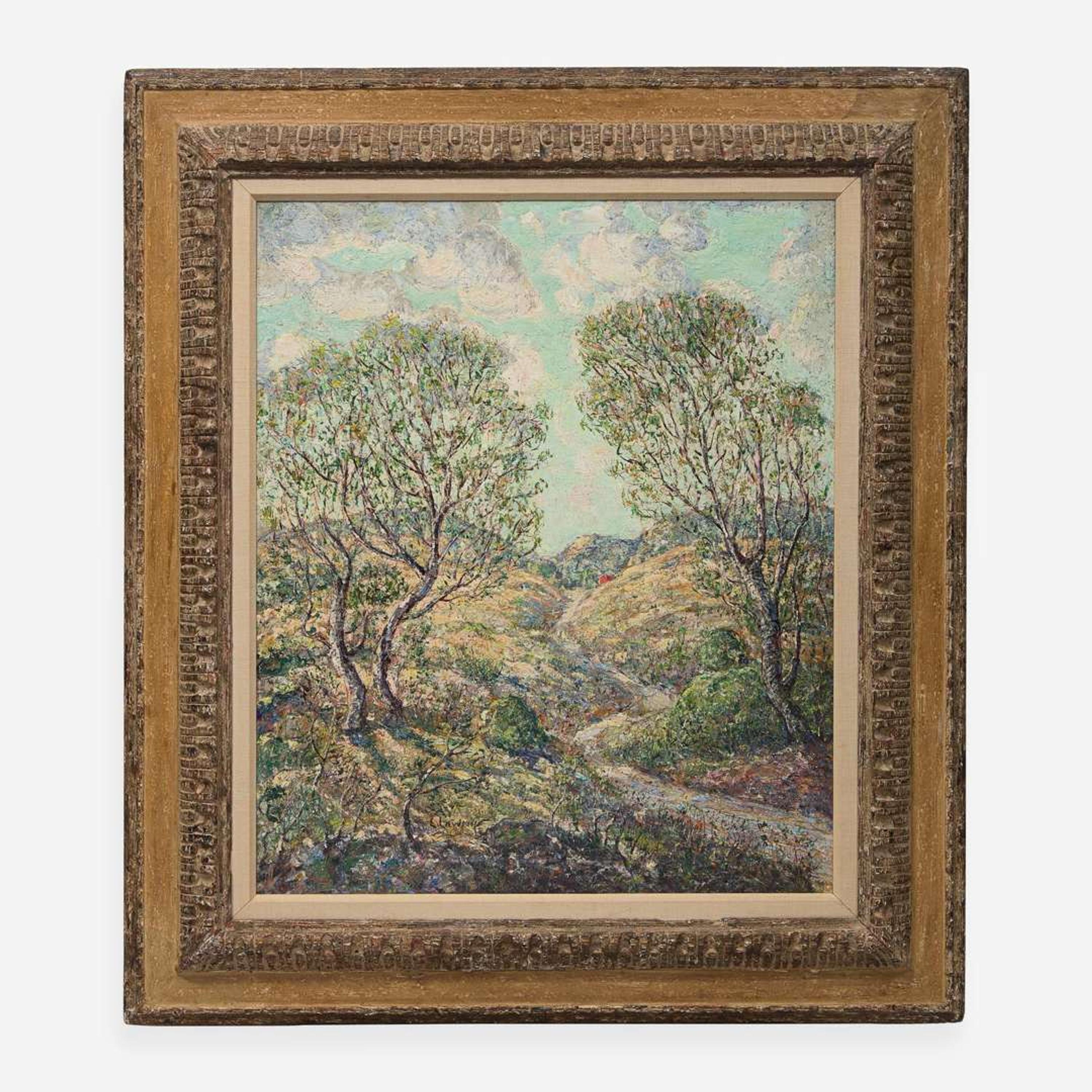 Ernest Lawson (American 1873-1939) Spring in the Berkshires