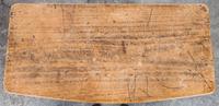 A Pine Work Table Height 27 x width 47 x depth 22 2/3 4 inches.