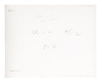 Aaron Siskind (1903-1991) Chicago 22, 1952