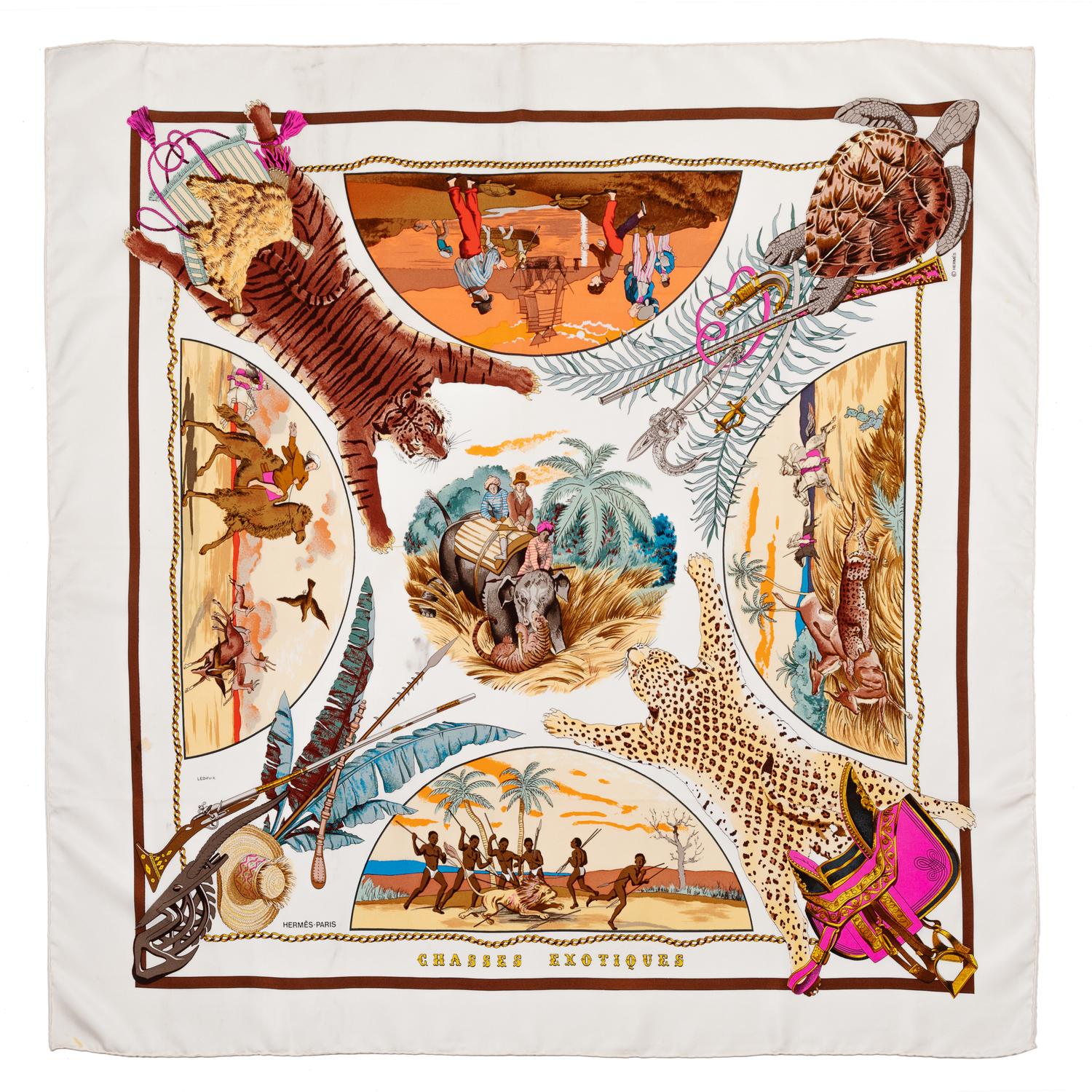 Hermès 90cm Silk Scarf