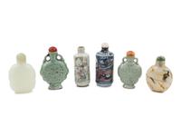 A Group of Varying Chinese Snuff Bottles
