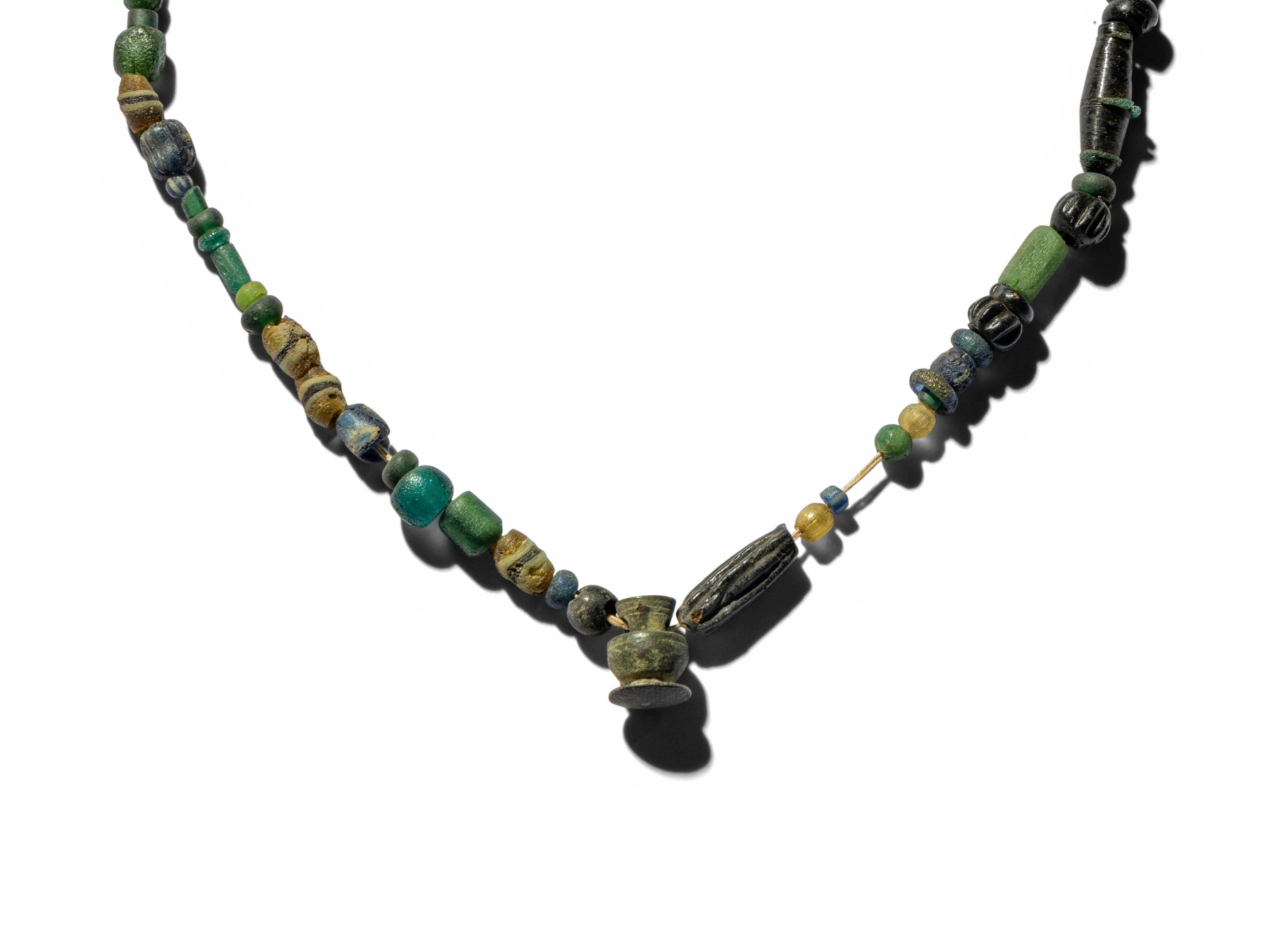 Five Roman and Eastern Mediterranean Glass Items
