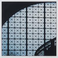 Glass: Yellow Lamps , Glass: Arch , Zodiac: Glass , Glass: Balcony and Glass Clock (A group of five works)