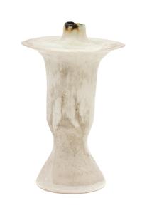 An American Studio Ceramic Candlestick, Ruth Duckworth (1919-2009) Height 6 inches.