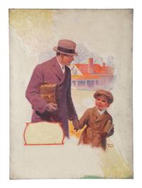Walking to School with Dad