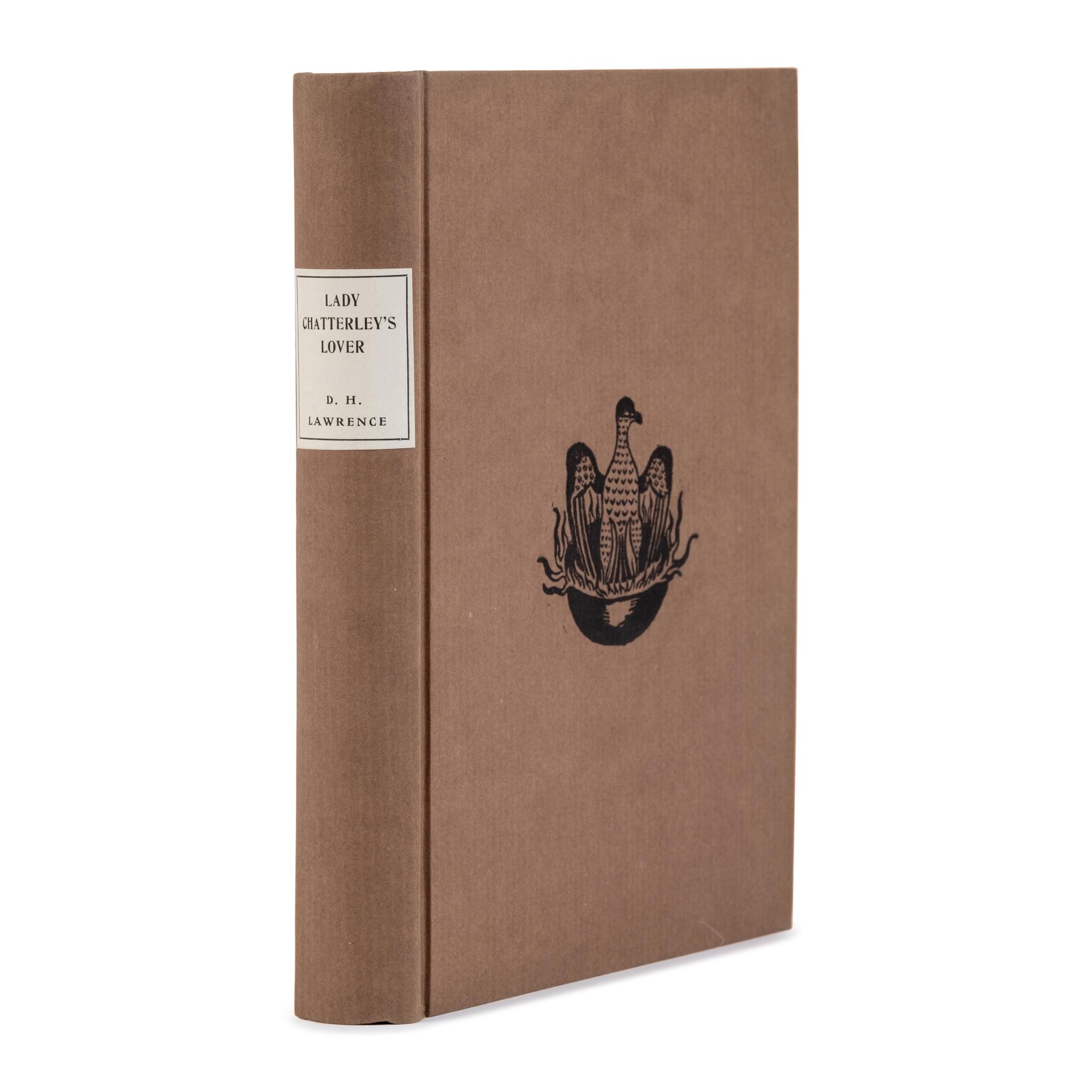 Lawrence, D.H. (1885-1930). Lady Chatterley's Lover . Florence: Privately Printed, 1928.