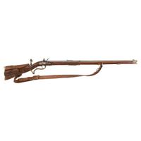 Carved Contemporary Flintlock "Mini Jaeger" Rifle