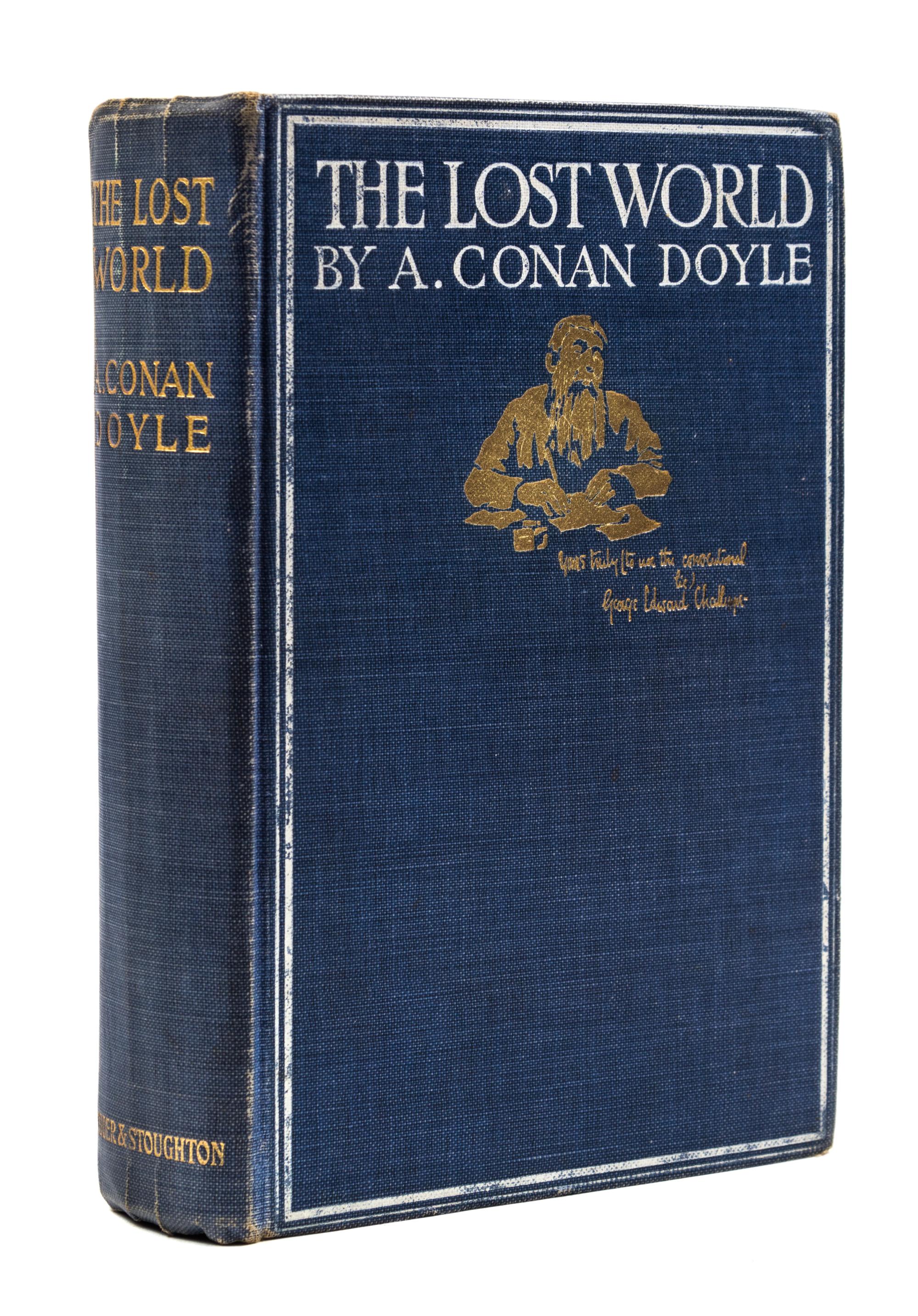 DOYLE, CONAN ARTHUR. the Lost World. London, New York, Toronto, 1912. First edition.