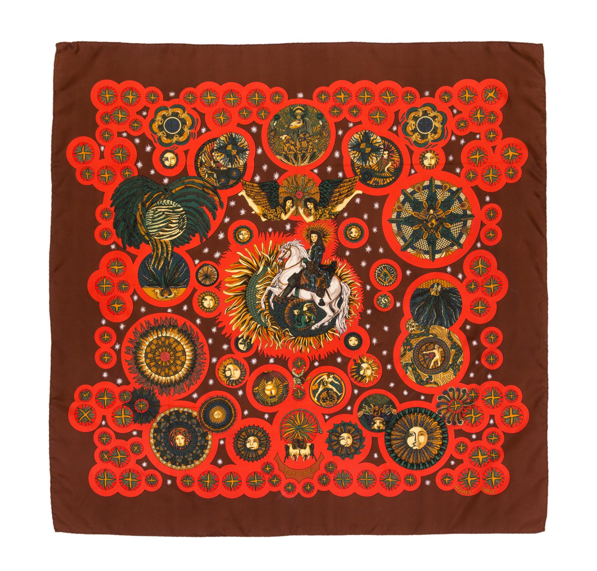 An Hermès 90cm Silk Scarf, 36" x 36".