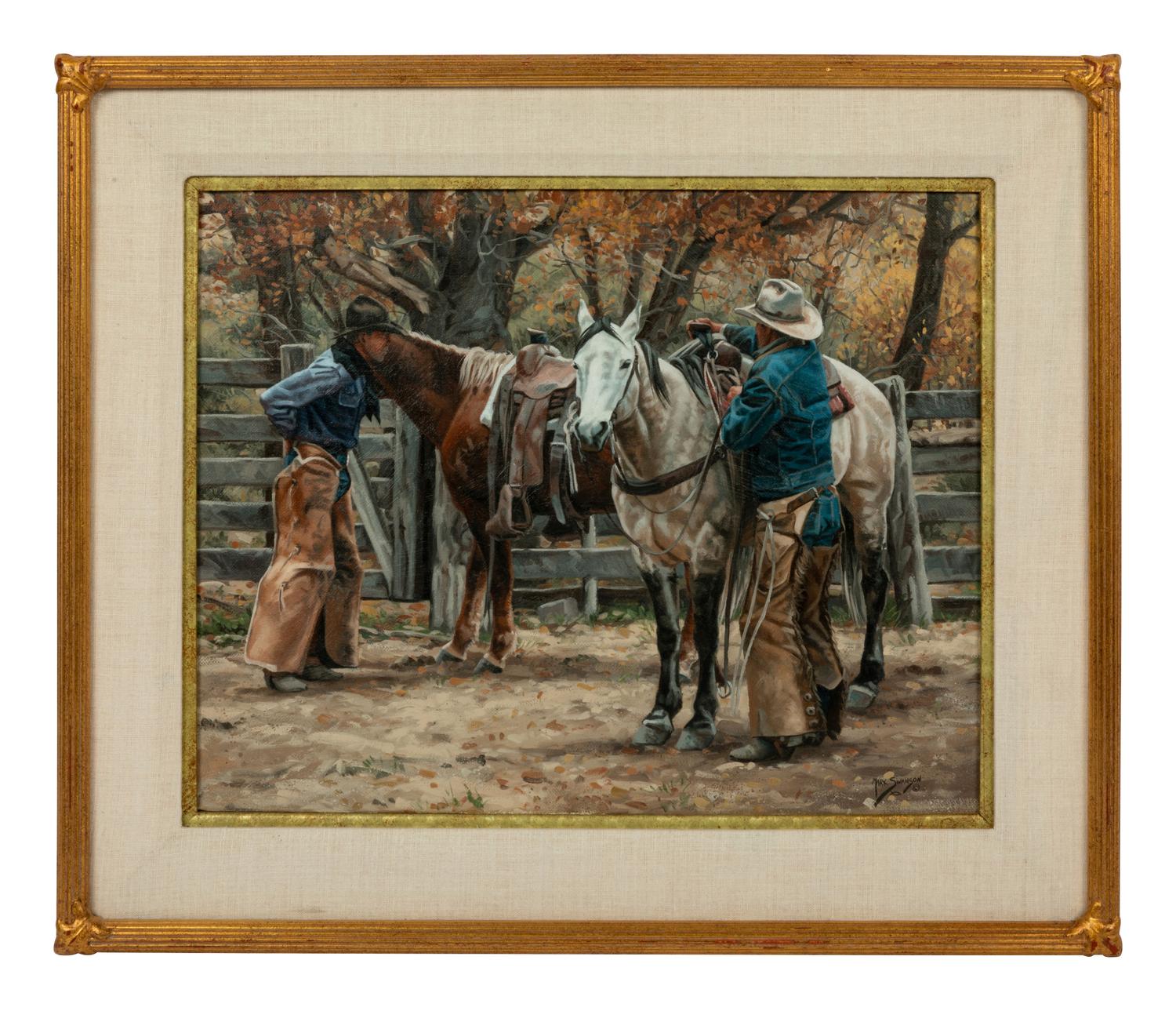 Saddling