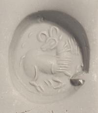 A Sasanian Agate Stamp Seal