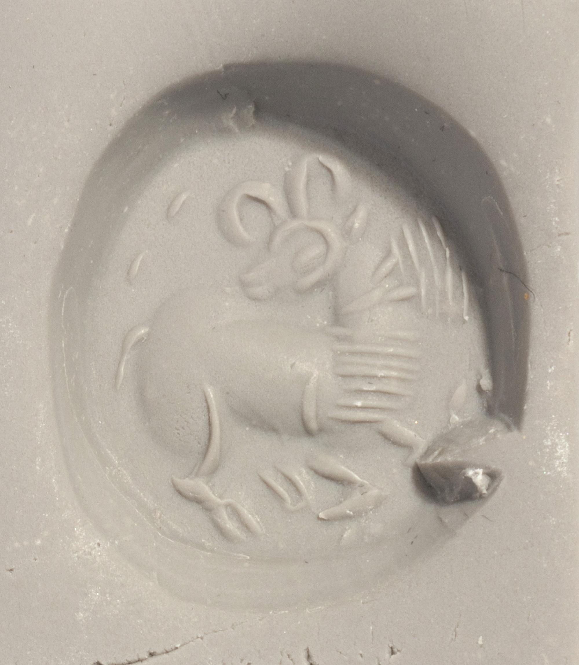 A Sasanian Agate Stamp Seal