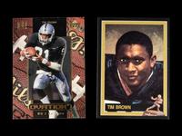 A Pair of Tim Brown Game Issued Adidas Notre Dame Football Cleats,