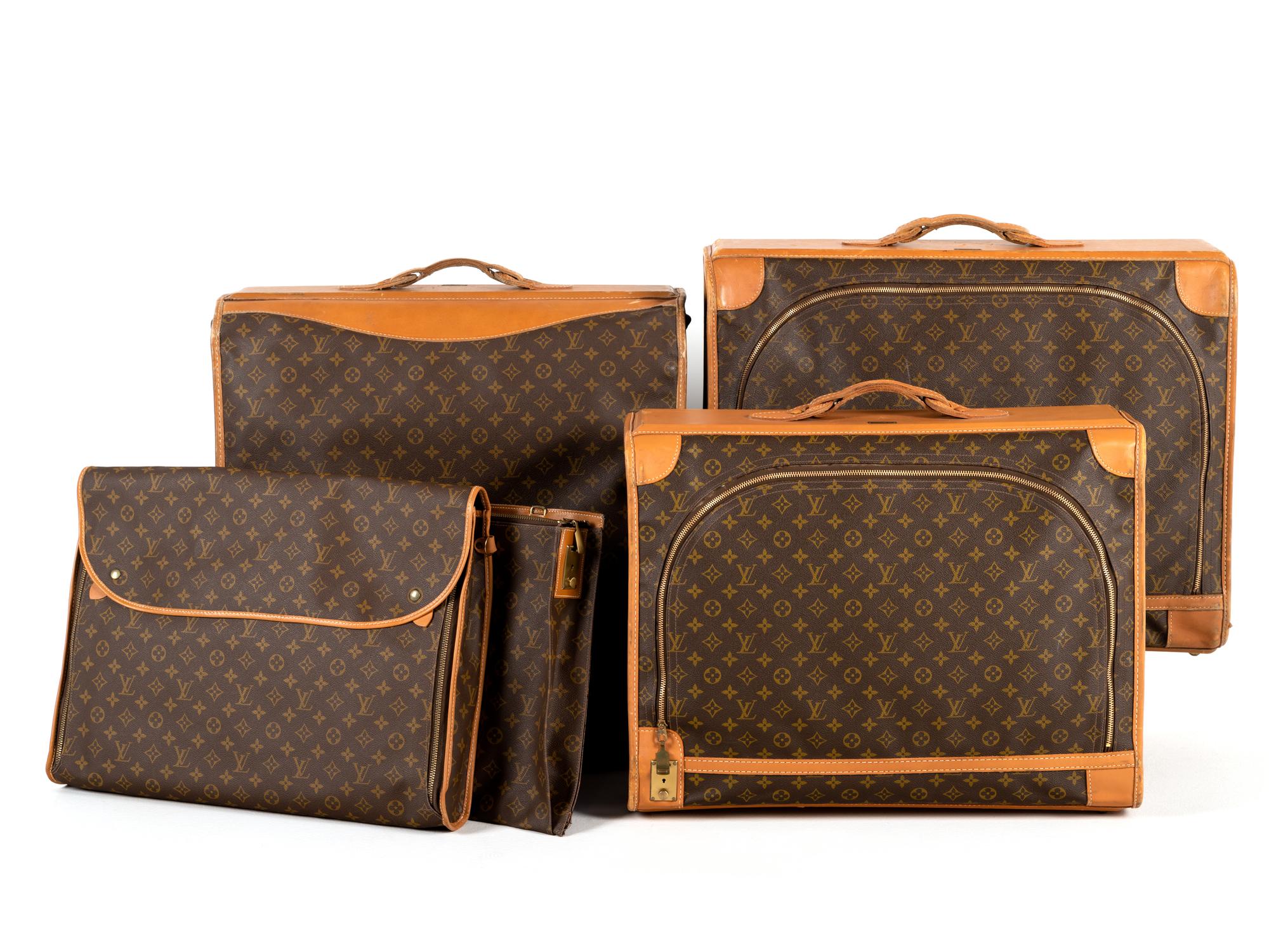 Five Pieces of Louis Vuitton Luggage