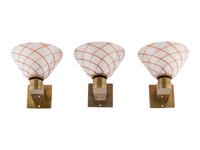 Set of Three Wall Sconces