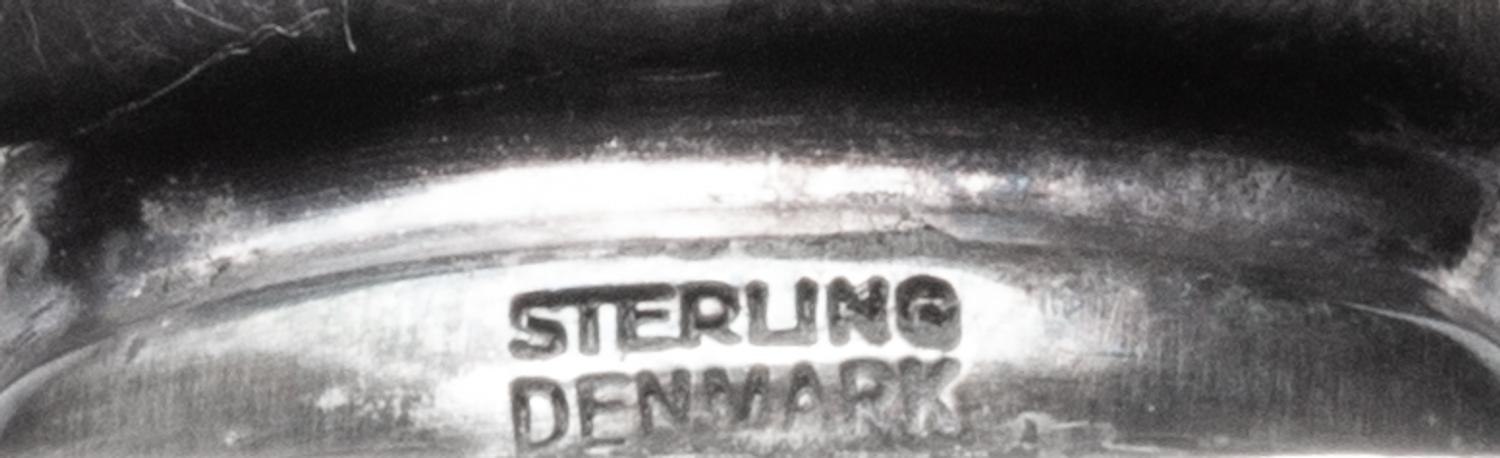 A Danish Silver Flatware Service