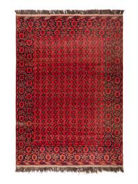 An Afghan Wool Rug