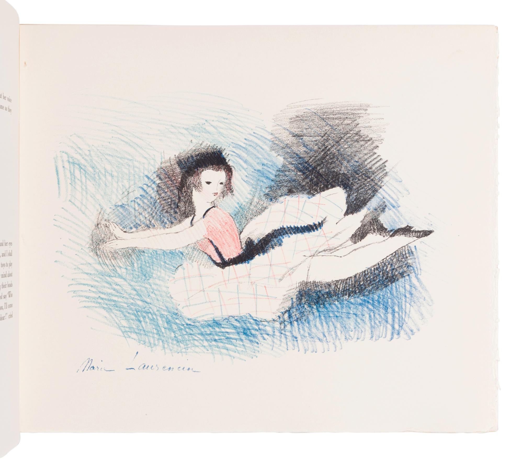 [BLACK SUN PRESS]. LAURENCIN, Marie (1883-1956), illustrator. DODGSON, Charles Lutwidge (1832-1898). Alice in Wonderland. Paris: The Black Sun Press, 1930.