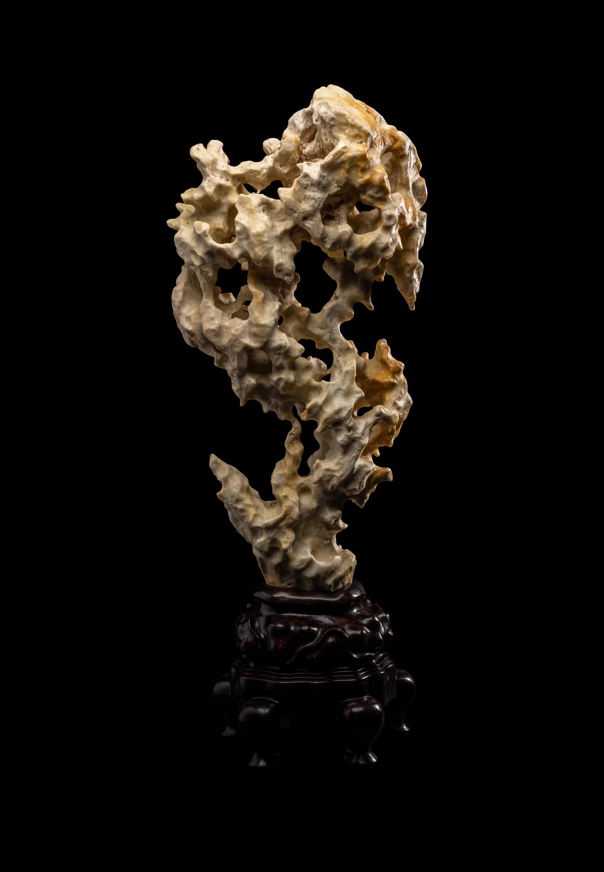 A Chinese Taihu Scholar's Rock