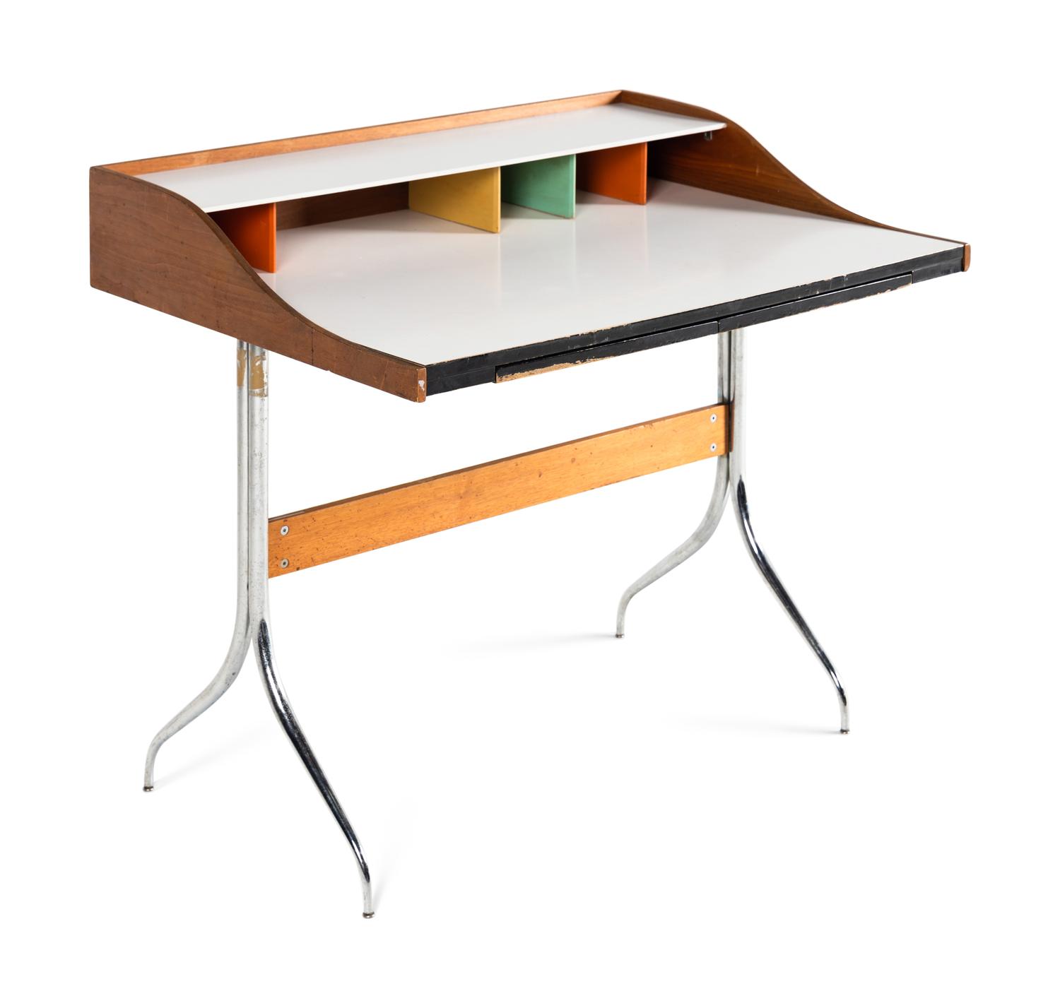 Swag Leg Desk, model 5850, 1954 Herman Miller, USA