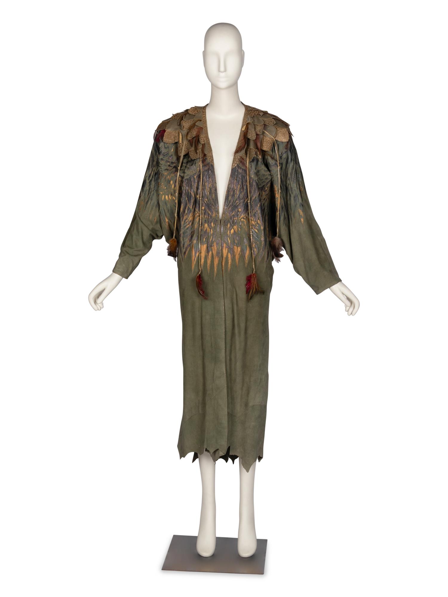 Roberto Cavalli Suede Coat, 1980s