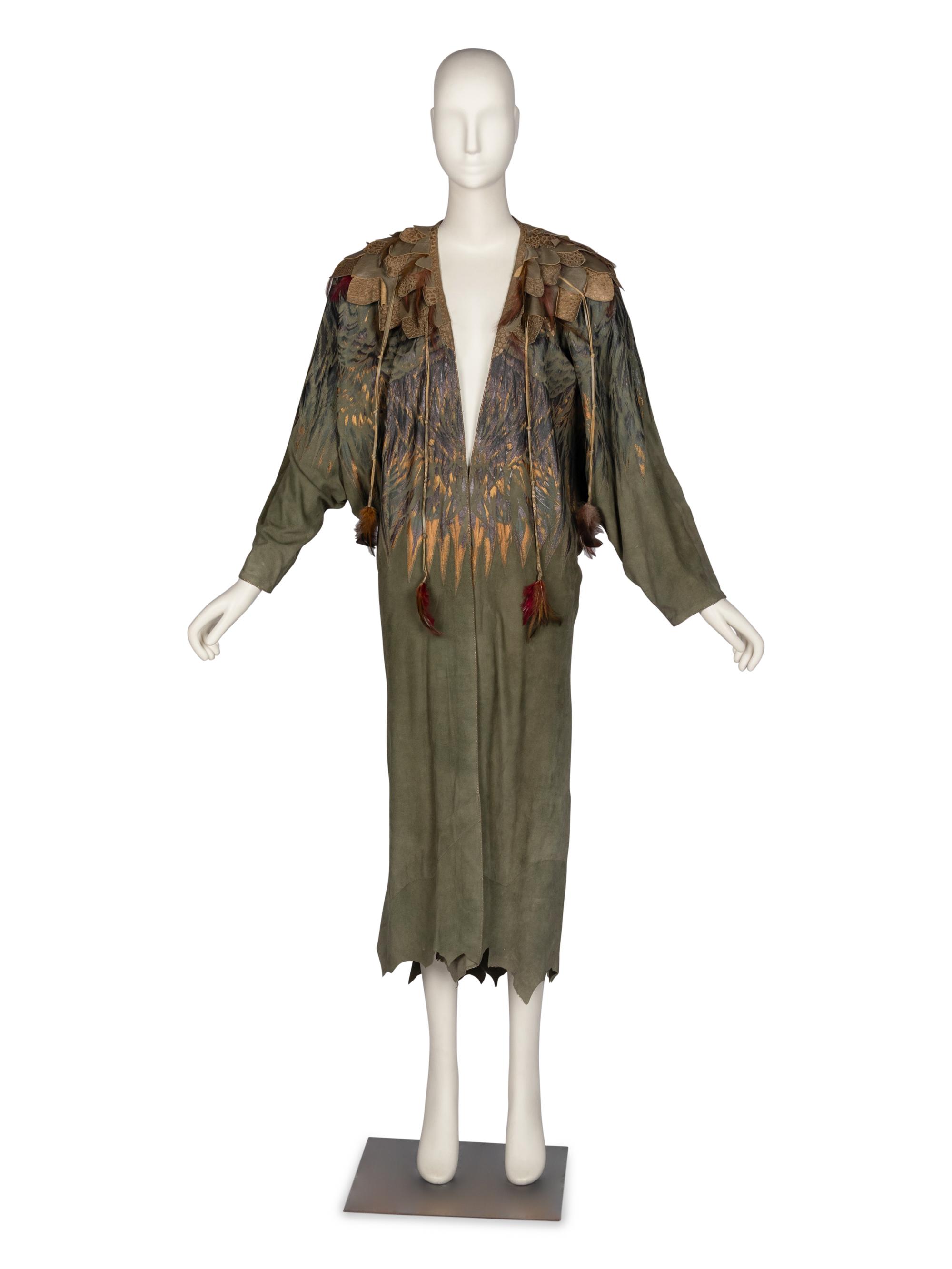 Roberto Cavalli Suede Coat, 1980s