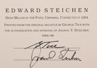 A group of six photographs (from Juxtapositions printed by George Tice with labels signed by George Tice and Joanna Steichen)
